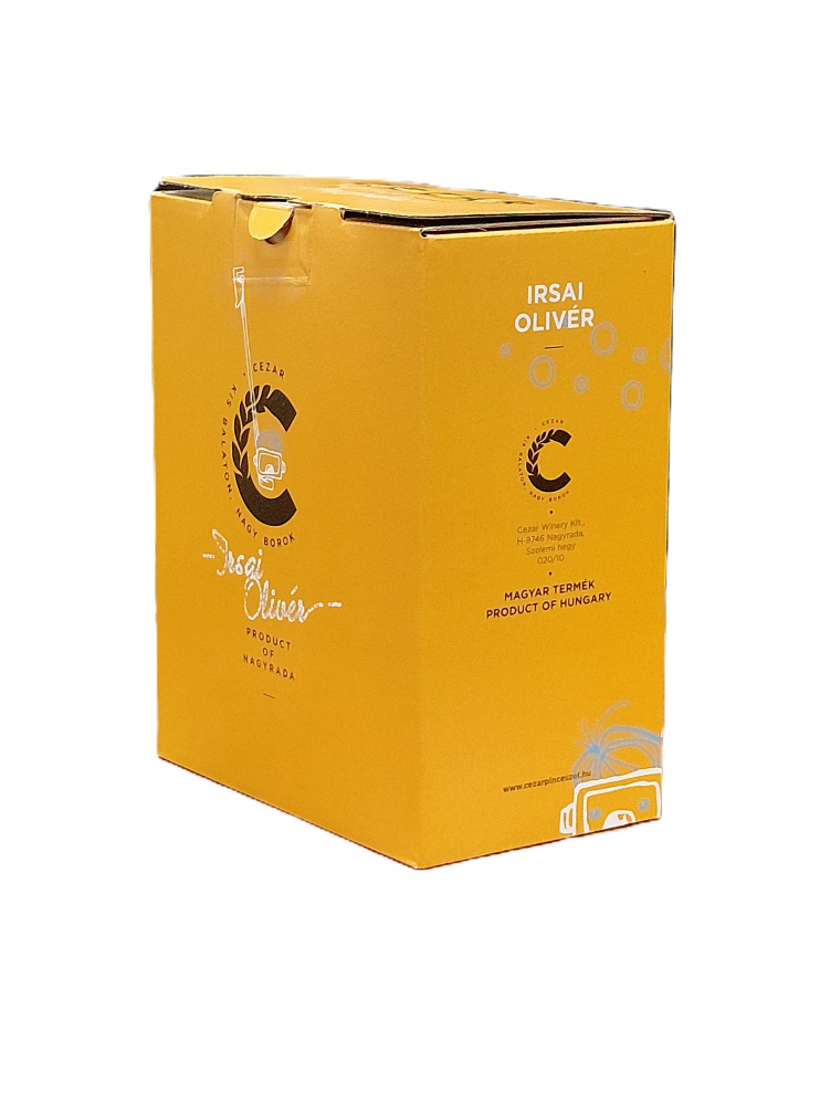 Irsai Olivér 2025 Félédes 3l - Bag in box