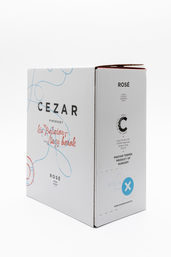 Cezar Rozé Cuvée 2025 3l - Bag in Box